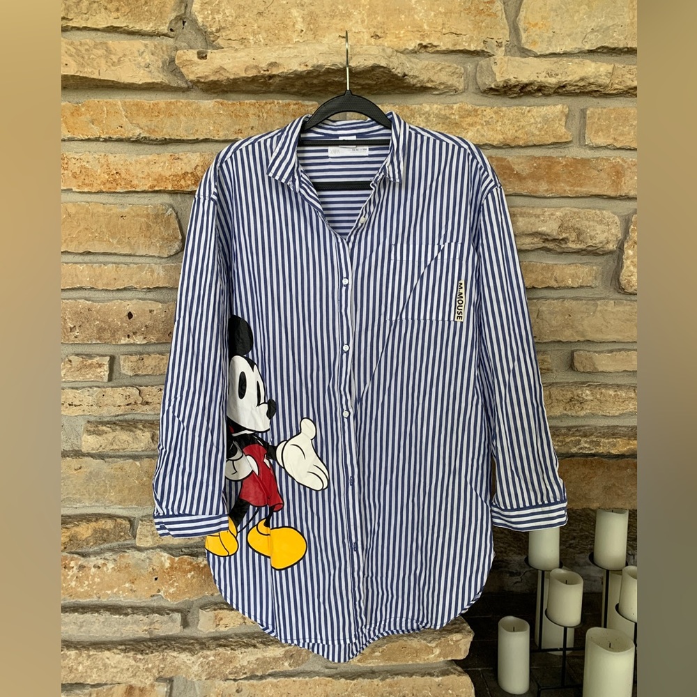 Zara + Disney Shirt (Kids 13-14, Women’s S)